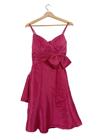 Magic Nights Abendkleid Pink Elegant Schleife Gr. 38 Midikleid