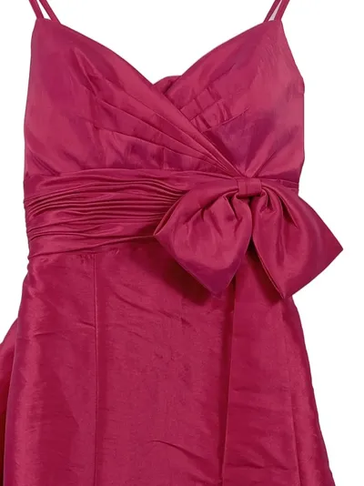 Magic Nights Abendkleid Pink Elegant Schleife Gr. 38 Midikleid