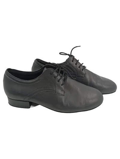 Diamant Tanzschuhe Herren Leder Schnürung Schwarz Gr. 40