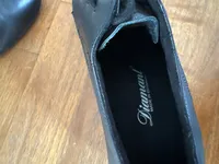 Diamant Tanzschuhe Herren Leder Schnürung Schwarz Gr. 40 3