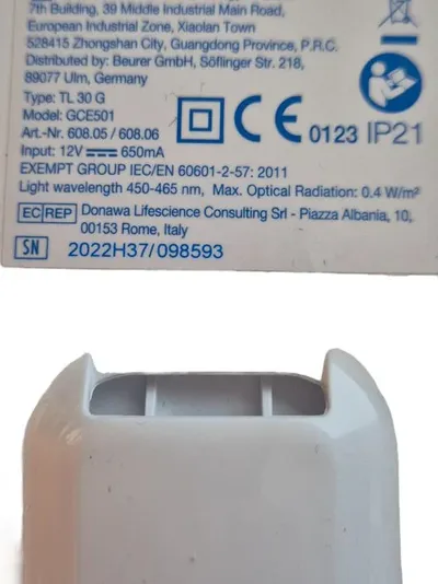 Beurer TL 30 G Tageslichtlampe LED Lichttherapie 10000 Lux Weiß