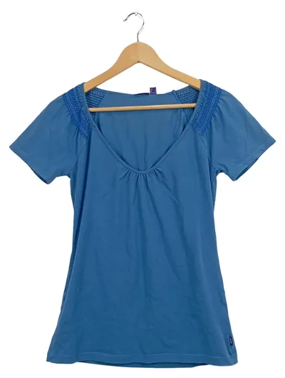MEXX Damen T-Shirt Gr. S Blau Casual