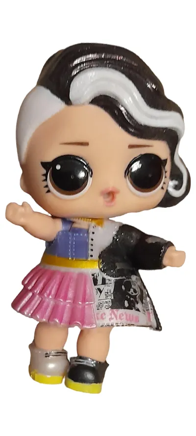 MGA LOL Surprise Puppe Babypuppe Mehrfarbig Modern Schwarz Weiß Pink