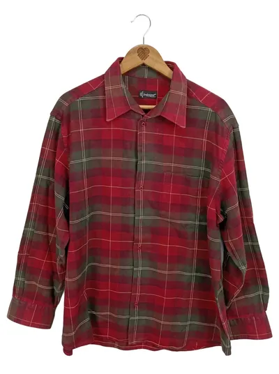 Walbusch Herren Karohemd Langarm Mehrfarbig Gr. 44;XS