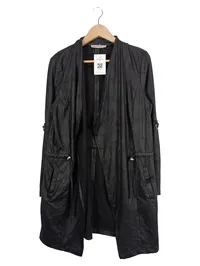 Dreamstar Damen Sweatjacke Gr. 38/M Schwarz Modern Polyamid 1