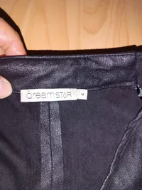 Dreamstar Damen Sweatjacke Gr. 38/M Schwarz Modern Polyamid 8