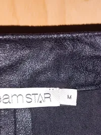 Dreamstar Damen Sweatjacke Gr. 38/M Schwarz Modern Polyamid 9