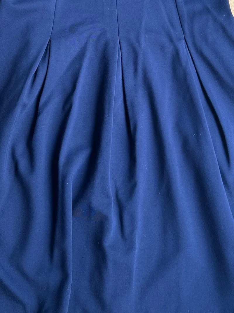 Diane von Furstenberg Damen Festliches Kleid Gr. 34/XS Blau Elegant 4