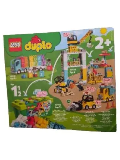 LEGO Duplo 10933 Kran Baustelle Leuchtstein Bausteine ab 2 Jahre