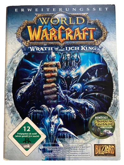 Blizzard World of Warcraft Wrath Lich King PC Erweiterung Rollenspiel USK 12