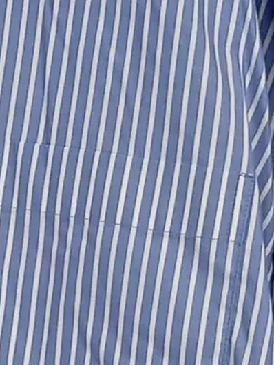 Camargue Business Hemd Herren Blau Weiß Gestreift Langarm Gr. 56;3XL 9