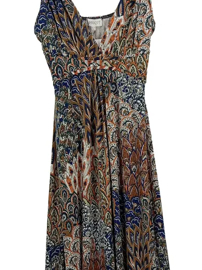 Apricot Damen Maxikleid Bohemian Muster Mehrfarbig Gr. 36/S Sommerkleid