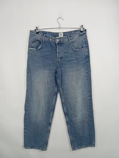 BDG Herren Jeans Straight Leg W32 Blau Casual
