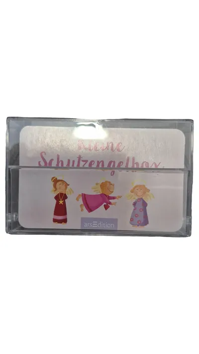 arsEdition Kleine Schutzengel Box Spielfigur Mehrfarbig Geschenk Deko