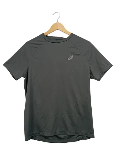 Asics Herren Sport Shirt Gr. 38/XXS Grau Sportlich
