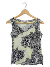 AWG Damen T-Shirt Paisley Muster S Mehrfarbig 1