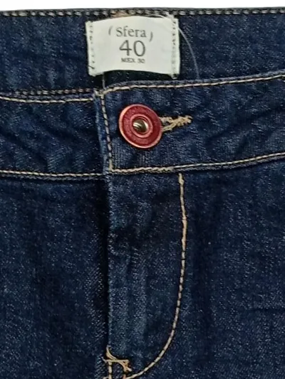 SFERA Jeans Shorts Damen Gr. 40 Blau Casual Denim Kurze Hose