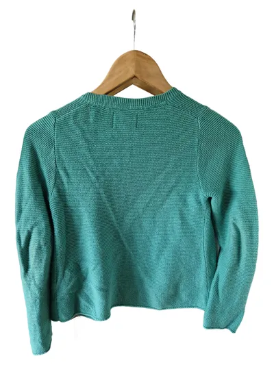 Mini Boden Strickjacke Mädchen Türkis Gr. 128 Baumwolle Casual