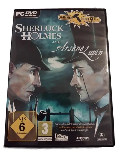 Focus Home Interactive Sherlock Holmes Jagt Arsène Lupin PC Adventure Spiel