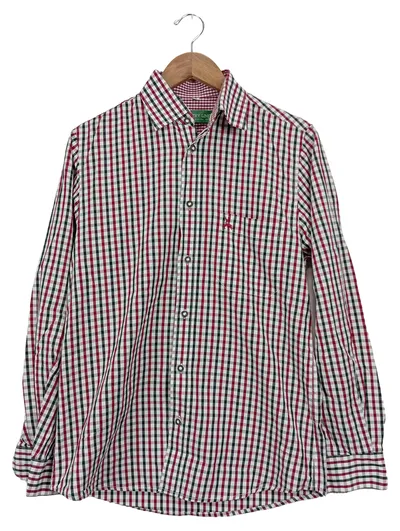 Country Line Herren Trachtenhemd kariert S (46) Mehrfarbig