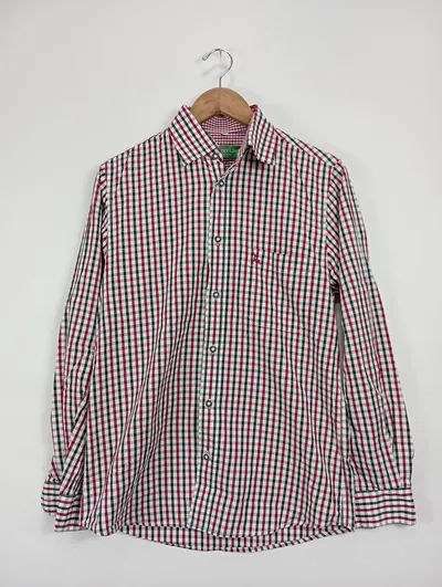 Country Line Herren Trachtenhemd kariert S (46) Mehrfarbig
