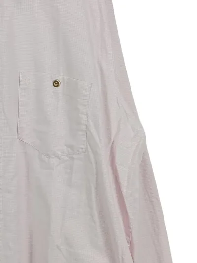 Alpenland Herren Freizeithemd Kariert Rosa Langarm Gr. 52 XL Baumwolle