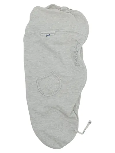 Puckababy Baby Schlafsack Wickelsack Gr. 56 Grau Punkte 67cm