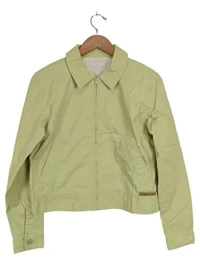 Sistazwear Damen Leichte Jacke Gr. 36/S Grün Casual Baumwolle