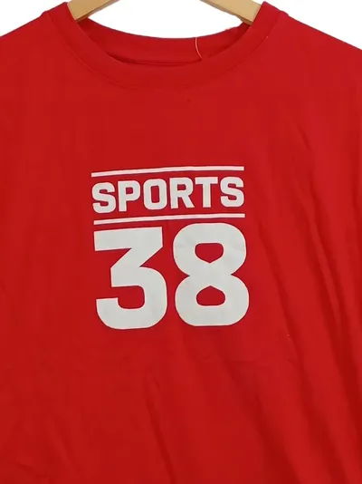 YORK Sport T-Shirt Kinder Gr. 164 Rot mit Schriftzug