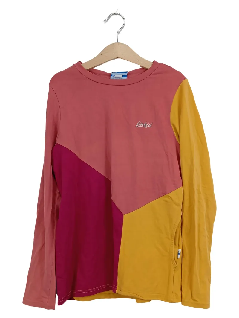 Finkid Langarmshirt Kinder Gr. 130-140 Mehrfarbig Casual 1