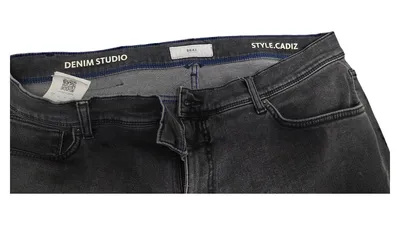 BRAX Herren Jeans Style Cadiz Denim Studio Gr. 54 W38 Grau Straight