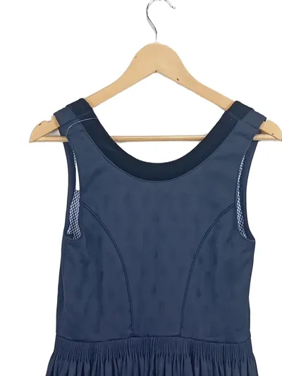 Isolá Damen Sommerkleid Gr. 40 Blau Elegant Maxikleid Blumenmuster