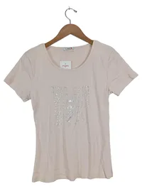 Carnaby Damen T-Shirt Gr. 2 Rosa Casual mit Schriftzug 1