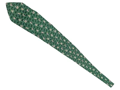 Disney Classic Krawatte 101 Dalmatiner Seide Grün Herren Made in Italy