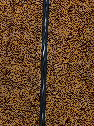 24Colours Bomberjacke Damen Animal Print Leopardenmuster Gelb Gr. 36/S