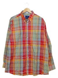 Babista Herren Karohemd Langarm Gr. 41/42 Mehrfarbig Baumwolle Casual 1