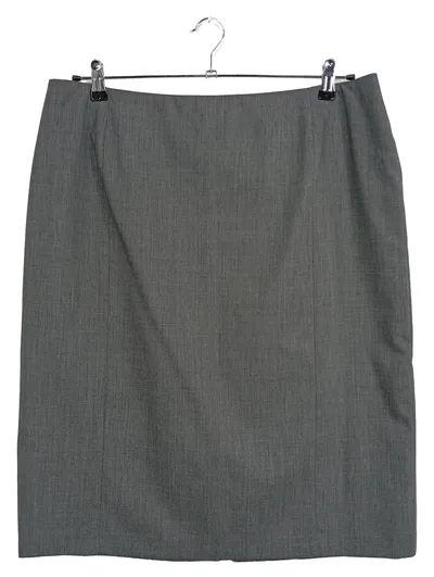 Basler Damen Bleistiftrock Gr. 44 Grau Business Rock Büro Elegant