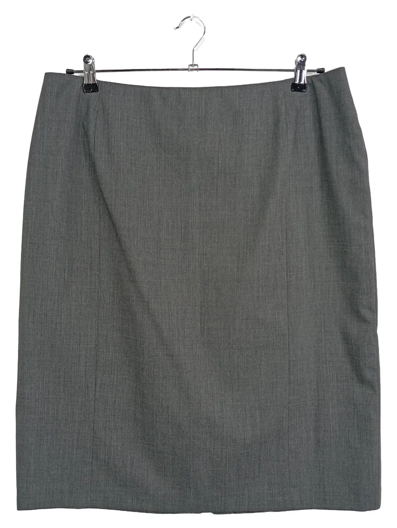 Basler Damen Bleistiftrock Gr. 44 Grau Business Rock Büro Elegant 1