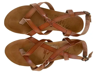 Blowfish Malibu Damen Sandalen Größe 38 Braun Casual Riemchensandalen