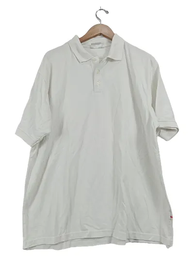 HAKRO Poloshirt Herren XXL Weiß Basic Freizeit Polo