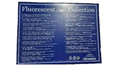 Clementoni Puzzle 1000 Teile Fluorescent Collection Weißer Tiger Mond