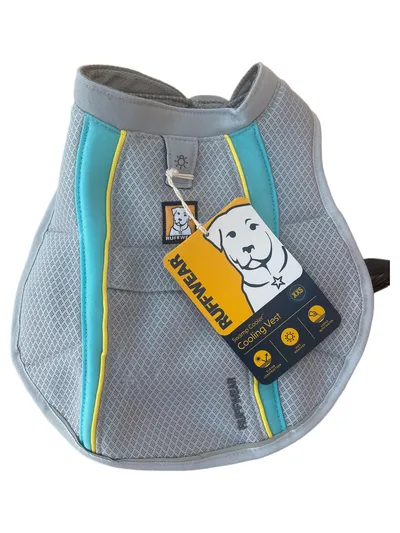 Ruffwear Swamp Cooler Kühlweste Hundemantel Grau XXS