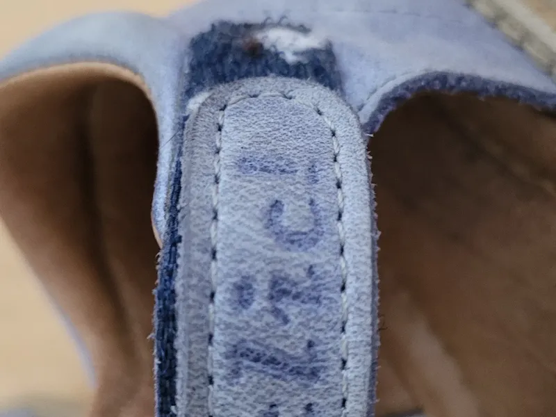 CliC Kinder Sandalen Gr. 23 Blau Praktisch Klettverschluss 4