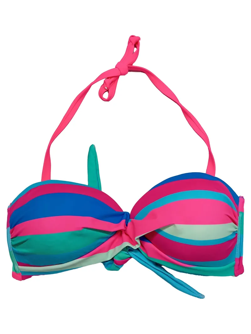 Firefly Damen Bikini gestreift mehrfarbig Gr. 44 Sommer Freizeit 2