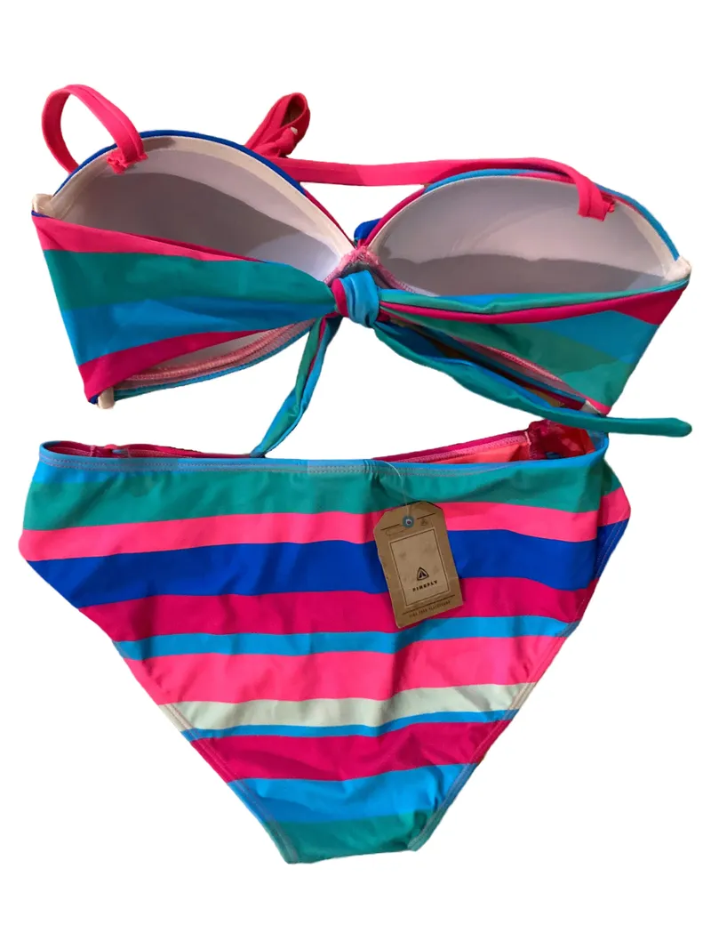 Firefly Damen Bikini gestreift mehrfarbig Gr. 44 Sommer Freizeit 4