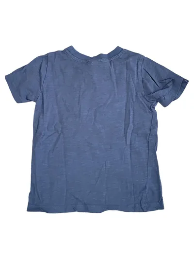 ALANA Kinder T-Shirt Giraffenmotiv Blau Gr. 92 Baumwolle Casual