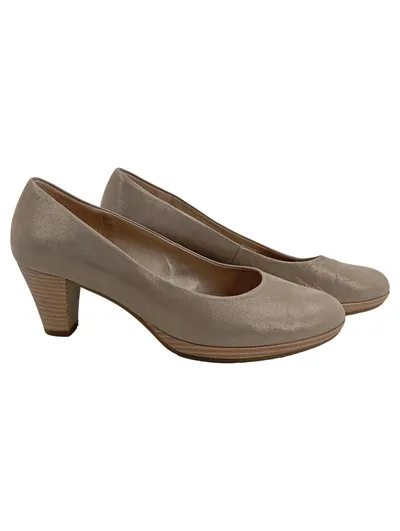 Gabor Damen Pumps Gr. 39 Beige Elegant Business