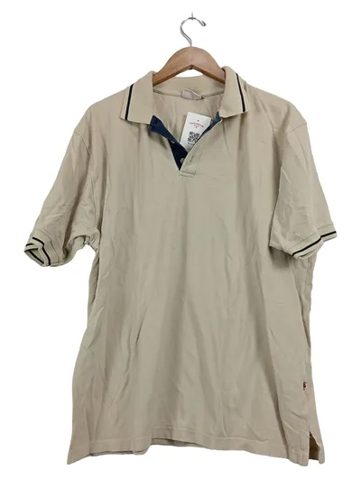 HAKRO Herren Poloshirt XXL Beige Casual Baumwolle