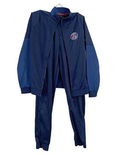Paris Saint-Germain PSG Trainingsanzug Kinder Gr. 164 Blau Sportanzug