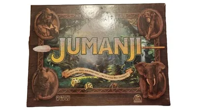 Jumanji Brettspiel Spin Master Games Familienspiel ab 8 Jahre DE